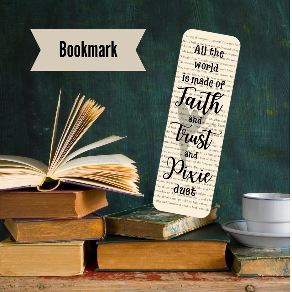 Peter Pan Book Page Bookmark Set, Bookish Gifts, Peter Pan Bookmarks - Picture 7 of 9